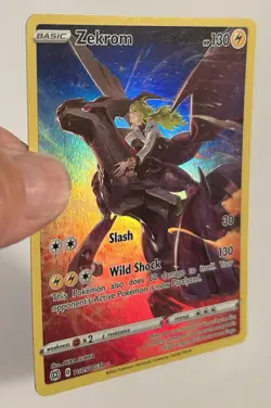Zekrom TG05/TG30 Brilliant Stars Trainer Gallery Holo English LP - Image 2