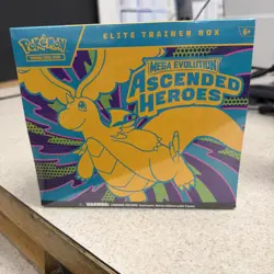 Pokemon TCG Mega Evolutions Ascended Hero’s Elite Trainer Box Sealed In Hand New - Image 1