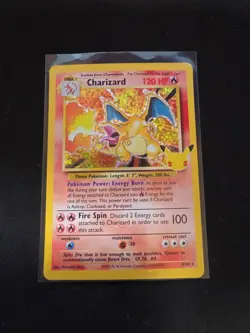 Pokemon TCG Celebrations Classic Collection 4/102 Charizard Holo Rare- Near Mint - Image 1