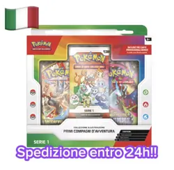 🇮🇹 CARTE POKEMON COLLEZIONE PRIMI COMPAGNI D‘AVVENTURA - SERIE 1 - ITA - NUOVO - Image 1