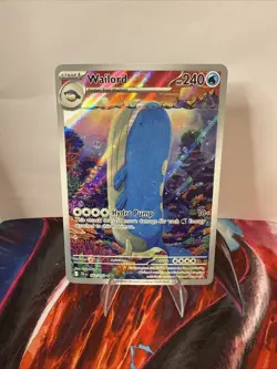 Pokemon TCG SV-Journey Together Wailord #162/159 Illustration Rare - Image 1