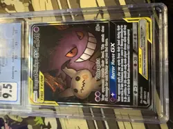 Pokemon Gengar & Mimikyu GX 165/181 Team Up CGC 9.5 Gem Mint - Image 2