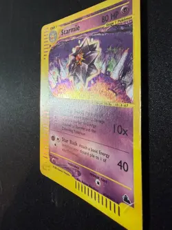 Starmie H28/H32 Skyridge Holo Rare e-reader Pokemon TCG WOTC MP - Image 4