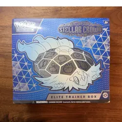 Pokemon TCG Scarlet & Violet Stellar Crown Elite Trainer Box English - Image 1