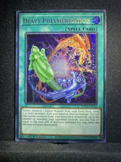Heavy Polymerization - YuGiOh! MP24-EN150 Prismatic Secret Rare 1st Edition NM - Image 1
