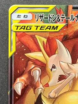Pokemon card Charizard & Braixen GX 008/064 RR Pokemon TCG Japanese Holo Rare - Image 2