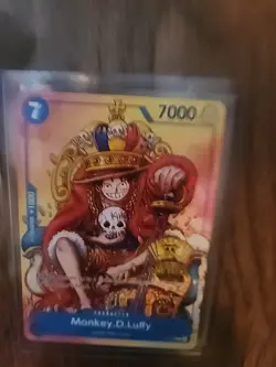 Monkey.D.Luffy (2nd Anniversary Stamped Promo) P-043 - One Piece TCG English - Image 3