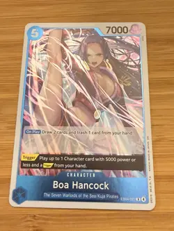 BOA HANCOCK EB04-027 Extra Booster 4 Rare Holo One Piece TCG - Image 1