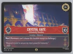 Disney Lorcana - Palace Heist 31/35 Crystal Gate - Unbreakable Boundary - Image 1