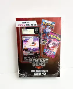 2025 Pokemon TCG Mystery Gems With 1 CGC Graded Card & 1 Booster Pack - Image 4