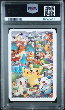 2013 POKEMON CENTER NAGOYA PLAYING CARDS PIKACHU KING OF CLUBS PSA 10 - Image 2
