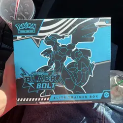 Pokemon Scarlet & Violet—Black Bolt Elite Trainer Box, 45 Cards, English - Image 1