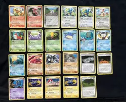 Pokemon Legend Maker 2006 23 Card Lot - Growlithe, Magby, Wurmple, Grimer… - Image 1