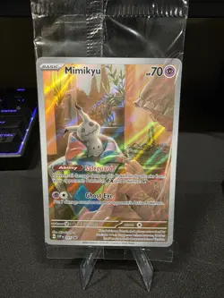 SEALED Mimikyu 075 Sv: Scarlet & Violet Promo Card Holo Illustration Rare Promo - Image 1