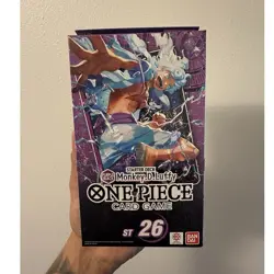 Bandai One Piece Card Game Starter Deck Monkey D. Luffy ST-26 Deck - Image 1