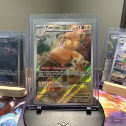 Pokemon Pawmot TCG Scarlet & Violet Base Set Holo Illustration Rare Card 209/198 - Image 1