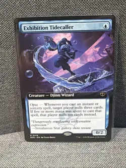 Exhibition Tidecaller (Extended Art) Secrets of Strixhaven Regular - Image 1