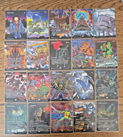 Complete Source Material Set of 20 MTG TMNT Teenage Mutant Ninja Turtles NM - Image 1