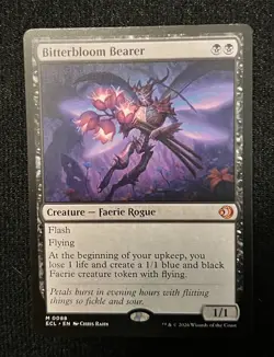 MTG Magic the Gathering Bitterbloom Bearer (88/451) Lorwyn Eclipsed NM - Image 1