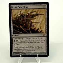 Magic The Gathering Guildpact Gruul War Plow Regular LP - Image 1