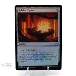 Magic The Gathering Rakdos Signet Ravnica Remastered FOIL NM - Image 1