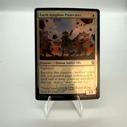 Magic The Gathering Earth Kingdom Protectors Avatar: The Last Airbender FOIL NM - Image 1