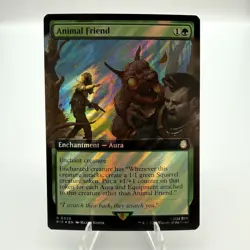 Magic The Gathering Animal Friend Fallout FOIL NM - Image 1