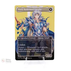 Magic: The Gathering Cecil, Dark Knight (Borderless) FINAL FANTASY NM - Image 2