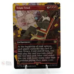 Magic: The Gathering Triple Triad (Borderless) 340 FINAL FANTASY NM Pack Fresh - Image 1