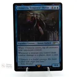 MTG Ultimecia, Temporal Threat 1 Promo Foil NM Pack Fresh - Image 1