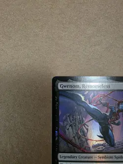 Gwenom, Remorseless - MTG Marvel Spider-Man - Foil Promo - 0286 - Image 3