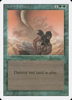 2x Desert Twister Revised Edition MP MTG - Image 1