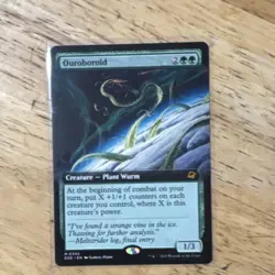 Wizards of the Coast MTG OUROBOROID EXTENDED ART 0345 English - Image 1