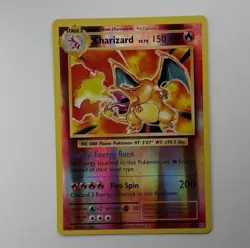 OC Off Center Error Charizard 11/108 Reverse Holo XY Evolutions 2016 Pokemon NM - Image 1