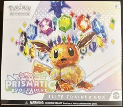 IN HAND Pokemon TCG: Prismatic Evolutions Elite Trainer Box ETB Factory Sealed - Image 1