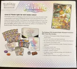 IN HAND Pokemon TCG: Prismatic Evolutions Elite Trainer Box ETB Factory Sealed - Image 3