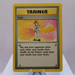 Pokemon TCG - Lass 75/102 Base Set Rare WOTC 1999 - EXC - Image 2