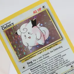 Pokemon TCG - Clefairy 5/102 Base Set Holo Rare WOTC - EXC/NM - Image 1