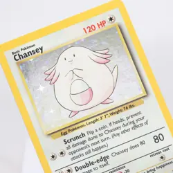 Pokemon TCG - Chansey 3/102 Base Set Holo Rare WOTC - NM - Image 1