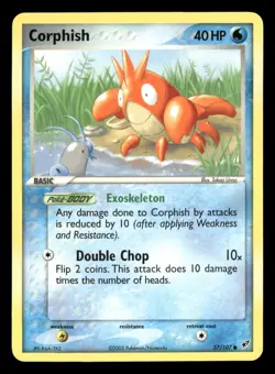 Corphish - 57/107 - Common - Deoxys - Pokemon Card - LP - Image 1