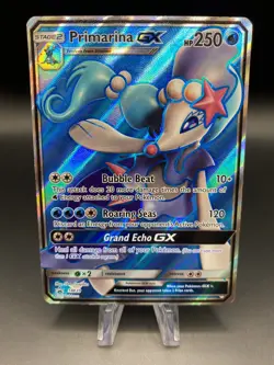 Primarina GX - SM39 - Pokemon Sun & Moon Promo Ultra Rare Card LP - Image 1