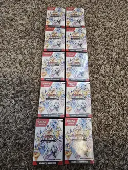Lot of 10 Pokemon TCG Prismatic Evolutions Booster Bundle Boxes SEALED NEW - Image 1