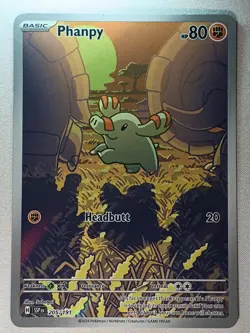 Phanpy 205/191 Illustration Rare Surging Sparks Pokemon Near Mint - Image 1