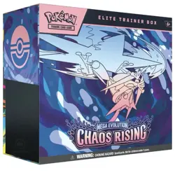 PRESALE Pokemon TCG: Mega Evolution — Chaos Rising Elite Trainer Box New Sealed - Image 1