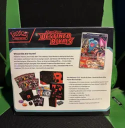 Pokemon Scarlet & Violet Destined Rivals Elite Trainer Box ETB SEALED SHIPS FAST - Image 2