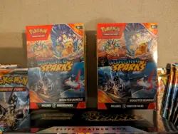 Pokemon TCG ⚡ Surging Sparks Sealed Lot! 1x ETB + 2x Bundle + 19x Booster Pack! - Image 2