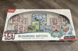 Pokemon Scarlet & Violet 151 Blooming Waters Premium Collection Box New, Sealed - Image 1