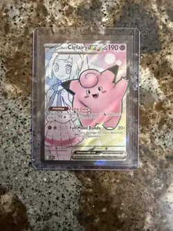 2025 Pokemon Journey Together Lillie's Clefairy ex #173/159 - Image 1