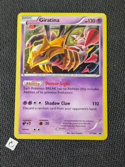 Giratina XY184 - XY Promo Cosmos Holo Pokemon TCG LP - Image 1