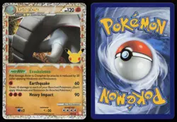 Donphan 107/123 Classic Collection Celebrations: Classic Collection Pokemon NM - Image 3